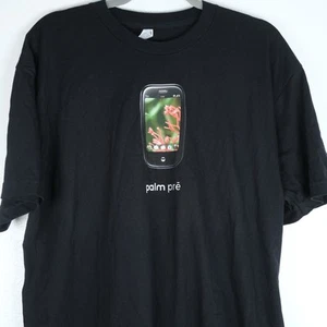 Palm Pre Smartphone Promo T Shirt Size XL Cell Phone Tech Employee Logo Y2K - Picture 1 of 6
