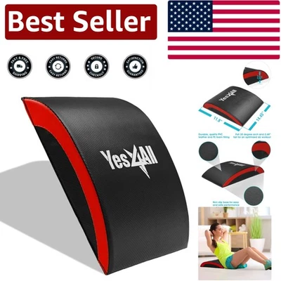 Lightweight Red Abdominal Exercise Mat - High-Quality Support for Core Training - Image 1 of 4