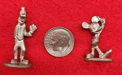 Peltre Mickey Mouse Goody Disney Escena It Juego de Mesa Piezas Foto 1 de 4