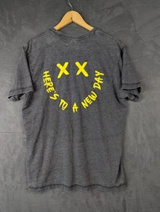Lets Do This Shirt Herren L Southern Bliss Here's To A New Day Punk Grunge Smiley - Bild 1 von 6