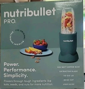 Nutribullet Pro Single Serve Blender (900W) Matte Eucalyptus/32oz-Brand New - Picture 1 of 4