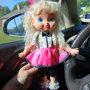 Vintage 1990 Mattel Tapsie Tap Dancing Doll Complete In Box With Accessories - Picture 1 of 8