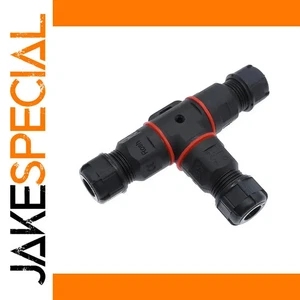 JakeSpecial – IP68 Waterproof T Shape Connector 250V 24A - Afbeelding 1 van 6