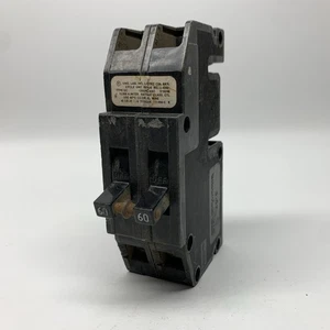 Zinsco QC60 QC260 Circuit Breaker 2 Pole 60 Amp Full Size - Picture 1 of 3