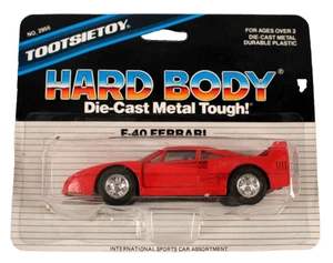 Hard Body Ferrari F40 Red NOS Die Cast Sealed - Picture 1 of 4