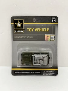 US ARMY Jeep Maßstab 1:64 DieCast Plastik offiziell lizenziert 2023 Neu - Bild 1 von 18