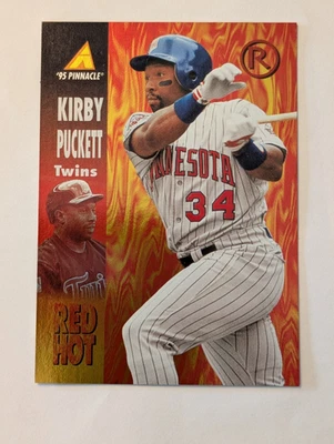 1995 PINNACLE 红色 热销 KIRBY PUCKETT — 第 1/2 张图片
