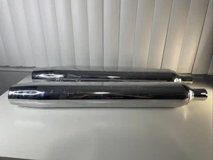 Genuine HARLEY DAVIDSON 65538-95A & 65539-95A Touring Exhaust Pipes Set Of 2 - Picture 1 of 10