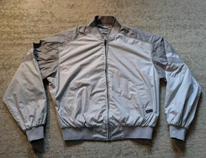 Vintage Members Only Men's Reversible Bomber Jacket Gray - XL, MADE IN THAILAND - Picture 1 of 24