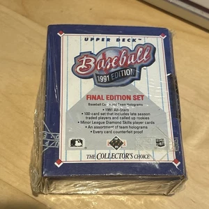 1991 Upper Deck Final Edition Set, FACTORY SEALED, Martinez/Thome RC - Picture 1 of 1
