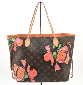 LOUIS VUITTON Neverfull MM Rose Monogram Tote Shoulder Bag Purse LV M48613 - Picture 1 of 15