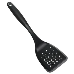 Chef Craft 12-inch Nylon Slotted Turner Spatula with Silicone Edge - Picture 1 of 6
