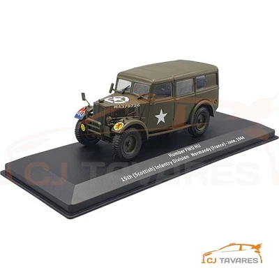 ALTAYA HUMBER FWD HU 15TH FANTRY DIVISION NORMANDY (FRANCIA) - GIUGNO 1944 1/43 - Immagine 1 di 3