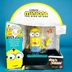 Minions The Rise of Gru Interactive Sing 'n Babble Kevin (2020) NEUF BOÎTE ABÎMÉE - Photo 1/8