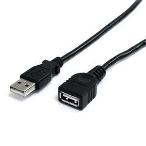 StarTech.com USBEXTAA3BK USB 2.0 Verlängerungskabel 90 cm St/Bu - Bild 1 von 3