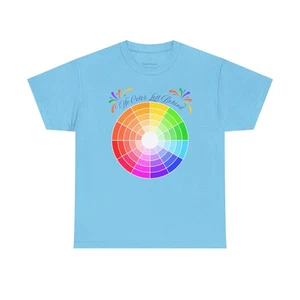 No Color Left Behind Graphic T-Shirt Equality Diversity Inclusion Pride Rainbow - Picture 1 of 40