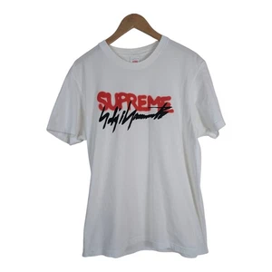 Supreme Yohji Yamamoto Logo Graffiti Signature T-Shirt Tee White, Large, 42" Vgc - Bild 1 von 9
