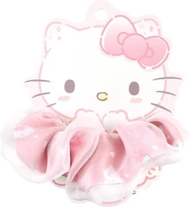 Tees Factory Sanrio Characters Layered Scrunchie Hello Kitty Approx. Diameter 11 - Picture 1 of 7