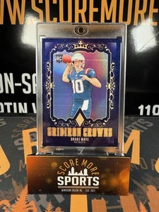 Drake Maye 2024 Phoenix Gridiron Crowns Case Hit Rookie SSP! Patriots - Picture 1 of 2