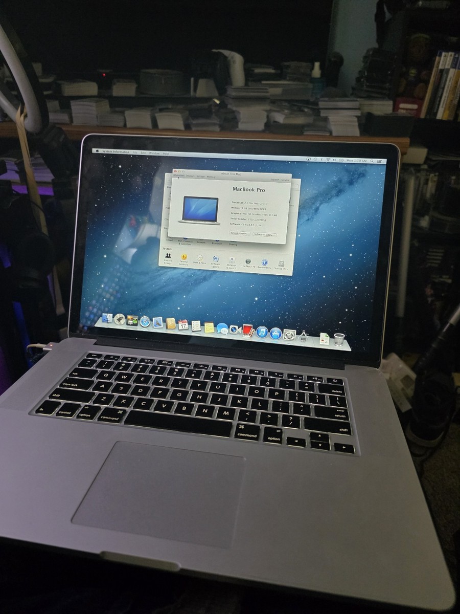 Apple MacBook Pro 256GB Hard Drive 8GB Intel Core i7 3rd Gen Apple MacBook Pro 256GB Hard Drive 8GB Intel Core i7 3rd Gen