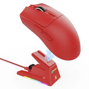 ATTACK SHARK X1 Wireless Gaming Mouse&RGB Charging Dock 40K DPI Tri-Mode 53g - Picture 1 of 11