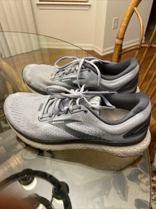 Brooks Glycerin 18 Shoes Women's Size 10.5 B Gray / White Running Sneakers - Picture 1 of 11