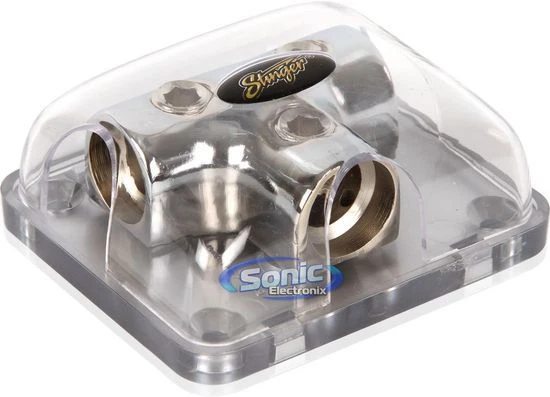 Stinger SPD512 ShocKrome-Plated PRO Series Power Distribution T-Block - Image 1 of 4