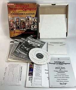 Advanced Dungeons & Dragons Collectors Edition 5 Spiele für Mac OS MacSoft CD ROM - Bild 1 von 9