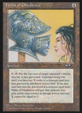 Magic the Gathering HELM OF OBEDIENCE Alliances NM/MINT MTG