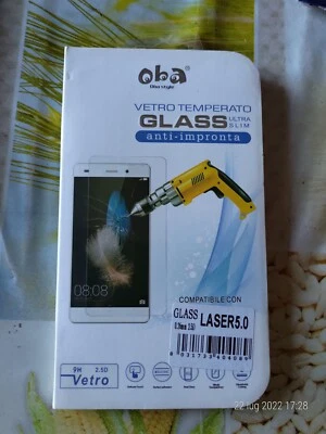 kit 2 vetro PER ASUS ZENFONE 2 Laser ZE500KL 5.0" PELLICOLA  TEMPERATO  - Immagine 1 di 2