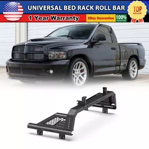 For Dodge Toyota Ford Chevy Full-size Pickup Trucks Adjustable Bed Rack Roll bar - Picture 1 of 13