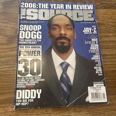 The SOURCE magazine No.206-January 2007 Snoop Cover - Image 1 of 4