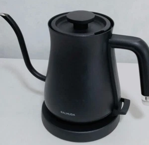 BALMUDA Electric Kettle The Pot K02A-BK Black AC100V Used Tested No Box Japan - Picture 1 of 19