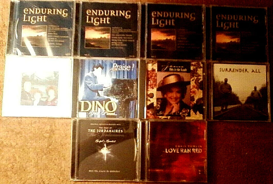 Lot of 10 Assorted CCM / Gospel CDs - Chris Tomlin  Mercy's Child  Jordanaires + - Image 1 of 1