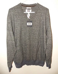 Mens Joseh Abboud Pullover V-Neck Sweater Gray 2X-Large NWT - Picture 1 of 4