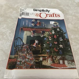 Simplicity 9327 Christmas Decorations Craft Sewing Pattern Uncut - Picture 1 of 4
