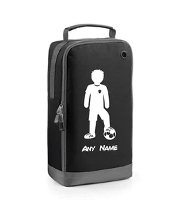 Fußballerdruck personalisierter Sportschuh Fußball Rugby Stiefel Tasche Schule - Bild 1 von 14