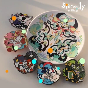 Hazbin Hotel Helluva Boss Stella Metal Badge Brooch Collection Anime 2025 - Picture 1 of 6