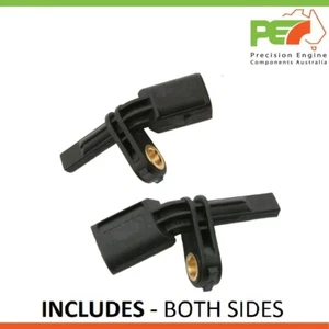 2x Nuevos * PEC * Sensores de velocidad de rueda delantera izquierda y derecha para Audi TT 8J 1,8 L Turbo CDAA - Imagen 1 de 4