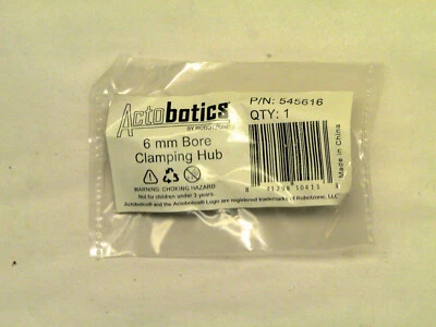 ActoBotics 6mm (0.770 inch) Clamping Hub 545616 - Image 1 of 2