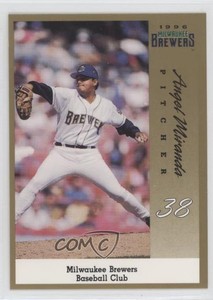 1996 Milwaukee Brewers Police Angel Miranda #38