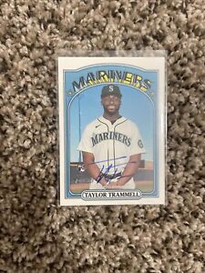 2021 Topps Heritage High Number - Real One Autographs #ROA-TT Taylor Trammell...
