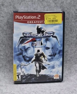 Soul Calibur 3 III (Sony PlayStation 2, 2005) en caja original Foto 1 de 3
