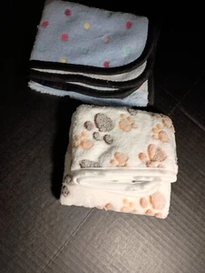 Juego/2 mantas suaves y acogedoras para perro pequeño, gato, cama de cachorro, cojín, alfombrilla-22x14,5 - Imagen 1 de 5