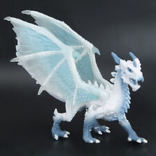 (Ice Dragon)Tnfeeon Kids Children Dragon Figure Model Tot Plastic Figure