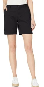 Essentials Corto chino donna " cucitura interna tinta unita, blu navy, 12 - Foto 1 di 3