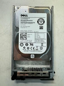 DELL 00X3Y ST9500620NS 9RZ164-136 500GB 7.2K RPM 64MB CACHE 6Gb/s SATA 2.5" HDD - Picture 1 of 7