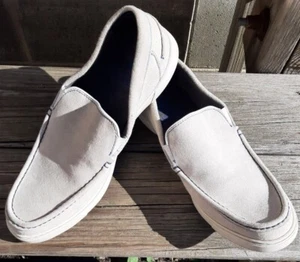 Zapatos Mocasines Hombre Hush Puppies Cuero Gris Claro Talla 9, Bonito Zapato de Verano - Imagen 1 de 17