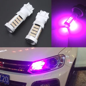2 piezas Rosa 92-4014-SMD LED DRL Luces de circulación diurna Bombillas 3157 3156 4114 4157 - Imagen 1 de 12