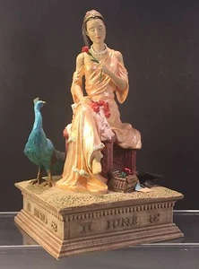 RARE Duncan Royale Calendar Secrets June Statute 12" Juno, the wife of Jupiter - Bild 1 von 12